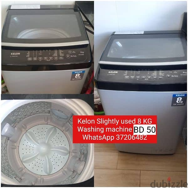 TCL 8kg semi automatic washing machine and other items for sale 3