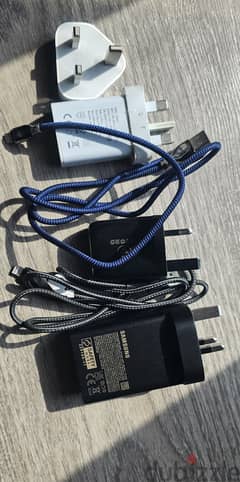 Different charging adapters & cables for sale. 0