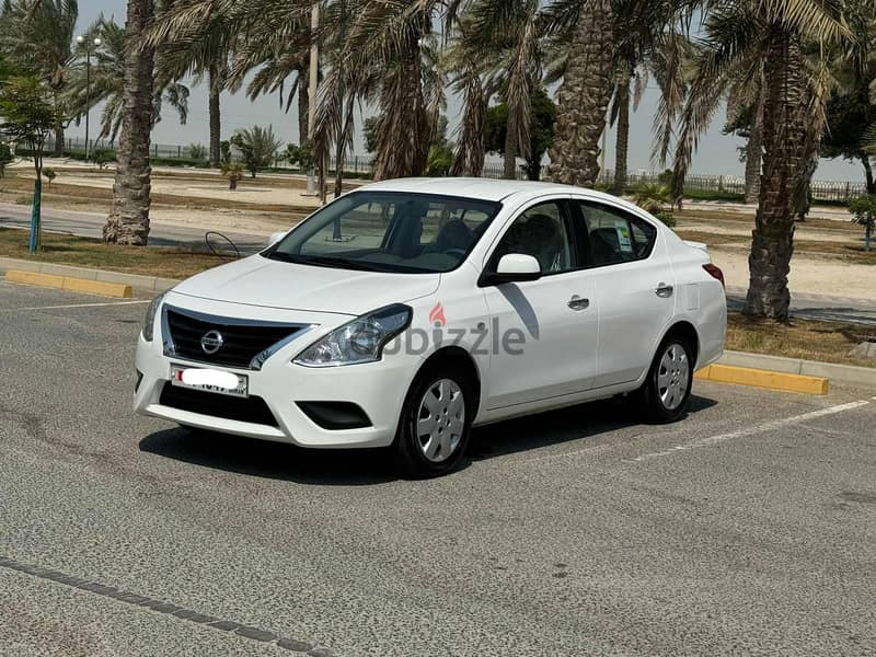 Nissan Sunny 2024 white 1