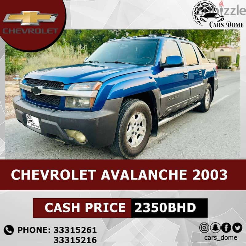 Chevrolet Avalanche 2003 Pickup 7