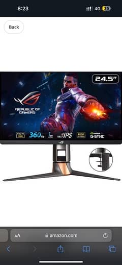 ASUS ROG Swift 360Hz PG259QNR 24.5