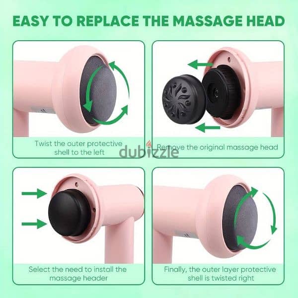 Rechargeable Rolling Massager  For Pain Relief  And Relaxation 2