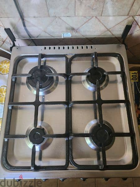 Midea 50x50 4 burner cooker with cylinder 1