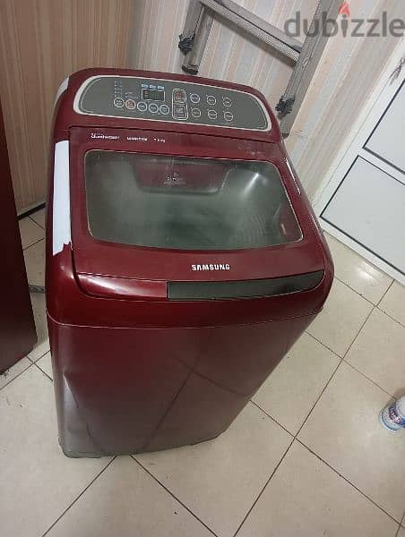 hatchi inverter fridge and samsung washing machine for sale 3