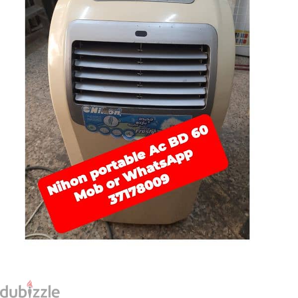 Supergeneral portable Ac and other household items4 sale with delivery 15