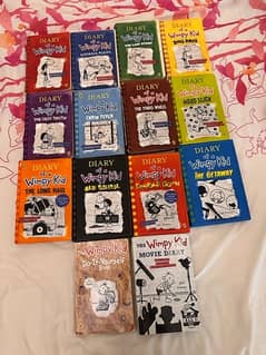 diary of a wimpy kid book set for sale