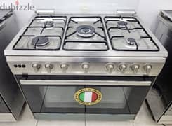 Made in Italy 5 Burners 60x90 (USED) in Good Working Condition 0