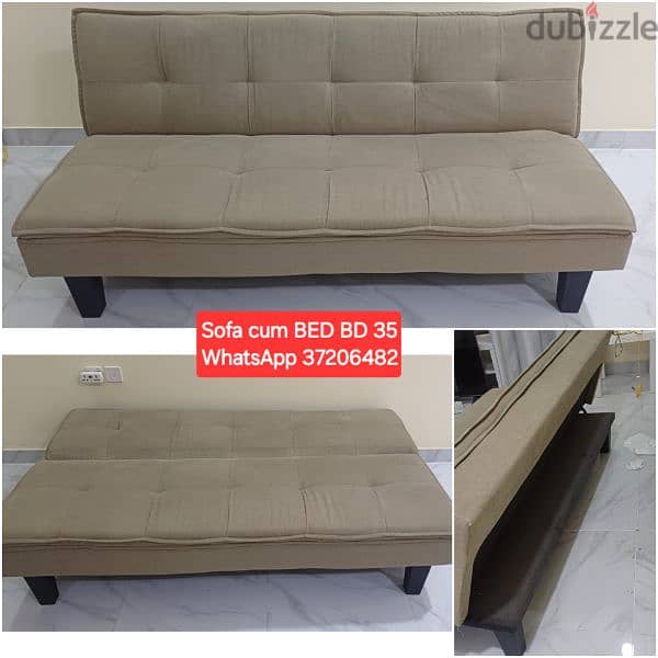 Single bed with mattress and other items for sale with Delivery 3