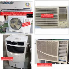 Videocon 1.5 ton ac, air cooler for sale with Delivery