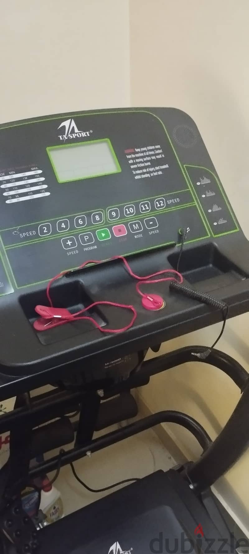 Treadmill very little used 40 BD 2