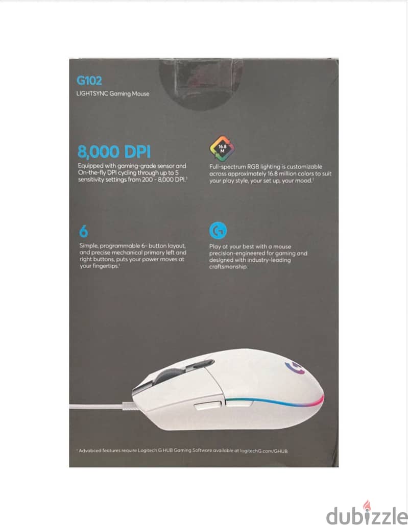 mouse logitech g102 1