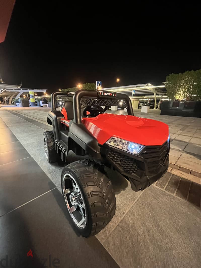 Red jeep 2