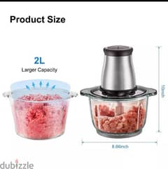 Meat Grinder 2L/3L Stainless Steel Electrical Food Processor Blender