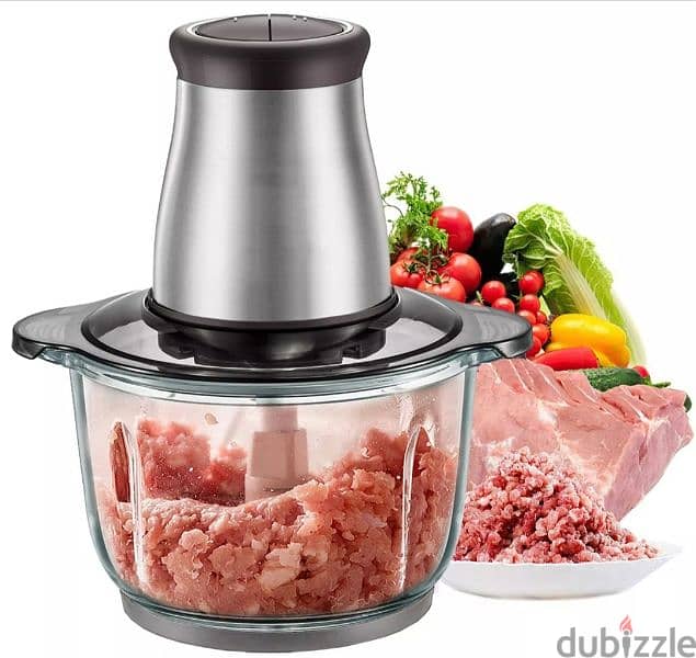 Meat Grinder 2L/3L Stainless Steel Electrical Food Processor Blender 4