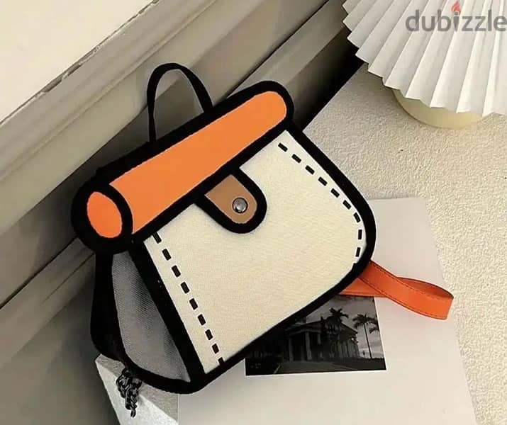 trendy 3d style small bags 9 BHD 1