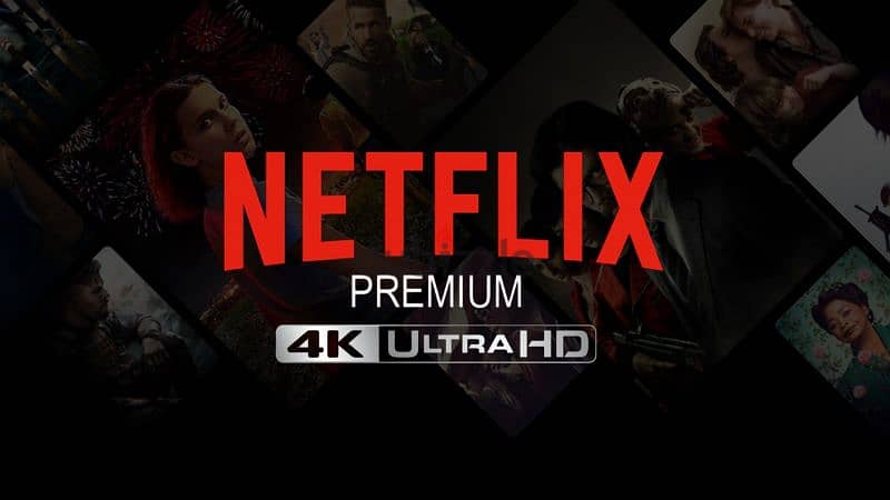 Netflix Premium 4k/FHD Available Monthly & Yearly 0