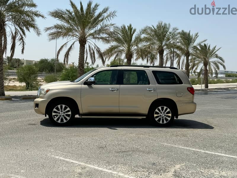 Toyota Sequoia limited 2015 beige 2