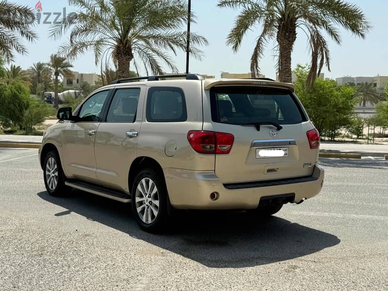 Toyota Sequoia limited 2015 beige 5