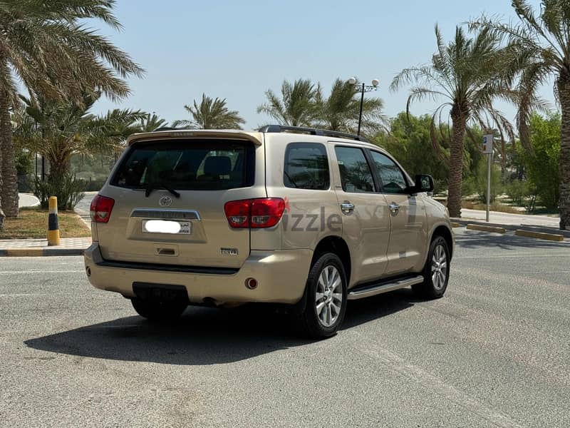 Toyota Sequoia limited 2015 beige 6