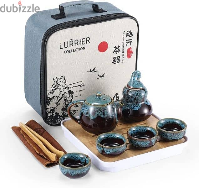 LURRIER Porcelain Chinese Gongfu Tea Set 0