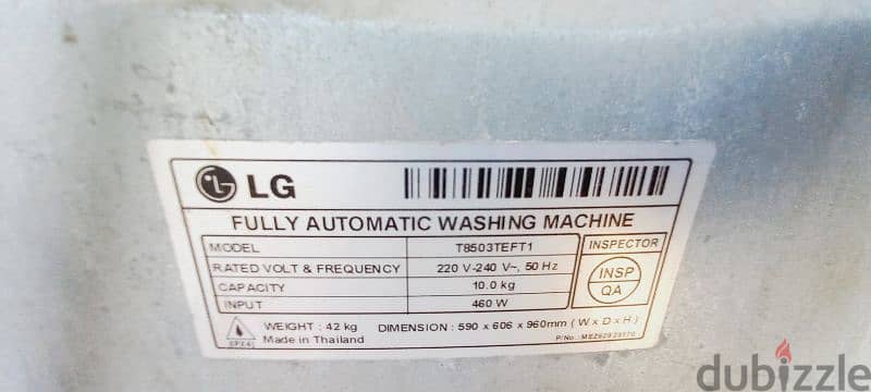 Automatic washing machine 35913202 5