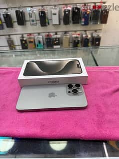 iPhone 15pro max natural titanium 256GB