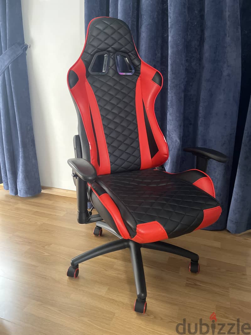 Gaming Chair Red & Black 0