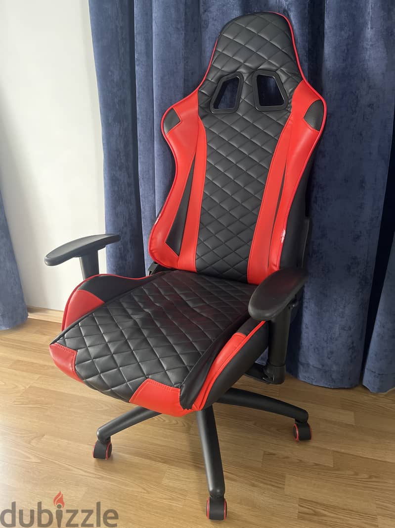 Gaming Chair Red & Black 3