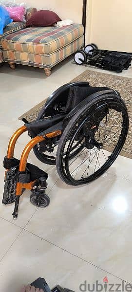 Progeo Yoga wheelchair Rigid+foldable