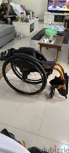 Progeo Yoga wheelchair Rigid+foldable 10