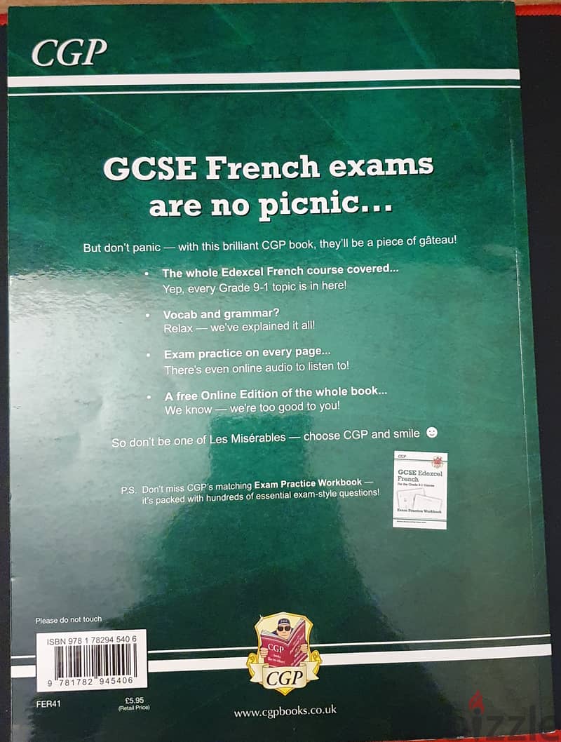 CGP Edexcel GCSE 9 - 1 French Revision Guide 1