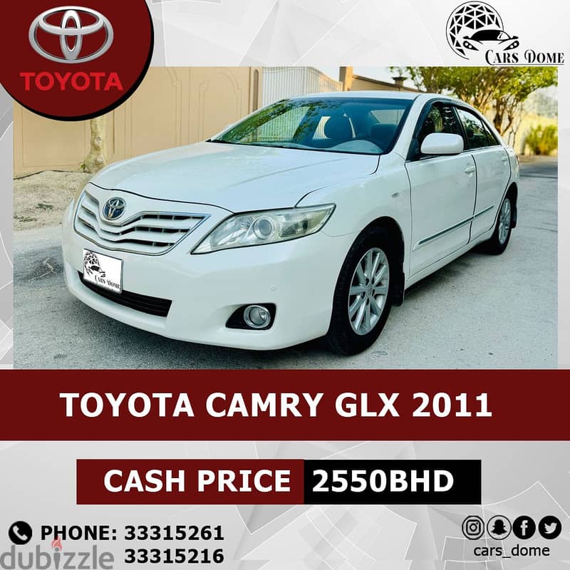 Toyota Camry 2011 GLX تويوتا كامري 9