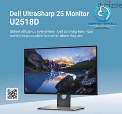 Dell Ultra Sharp LED-Lit Monitor 25" 2k New 0