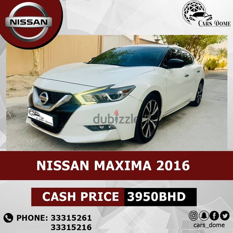 Nissan Maxima 2016 نيسان ماكسيما 8