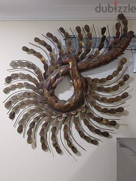 Metal bronze Peacock 0