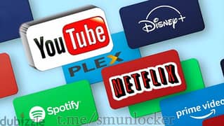 Netflix, YouTube, Spotify, Amazon Prime All Streaming Service