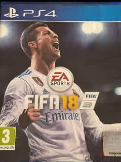 ps4 disc of fifa 18 0