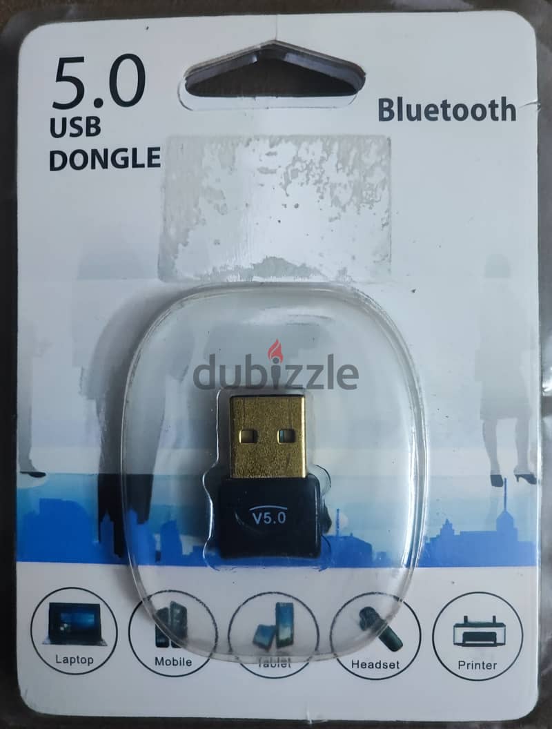 For Sale: Wireless Mouse 2.4GHz & 5.0 Bluetooth Wireless Dongle 2