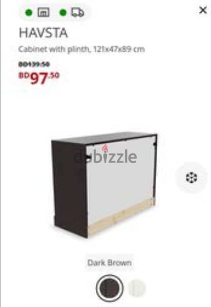 Ikea cabinet with sliding doors 3