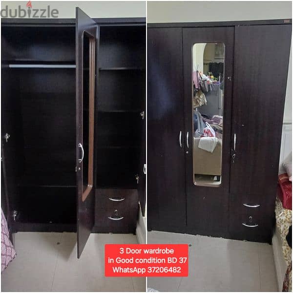 6 Door wardrobe & other items for sale with Delivery 3