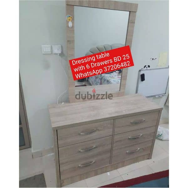 6 Door wardrobe & other items for sale with Delivery 6