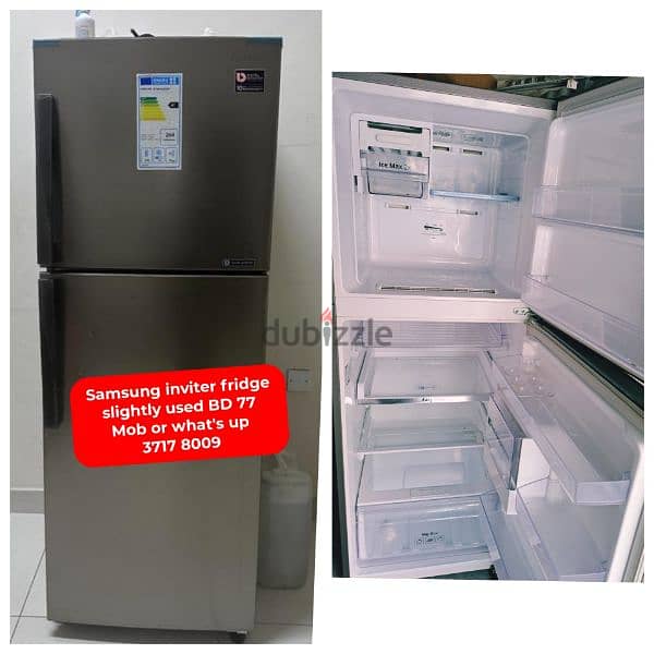 samsung invter fridge and other household items for sale with delivery 0