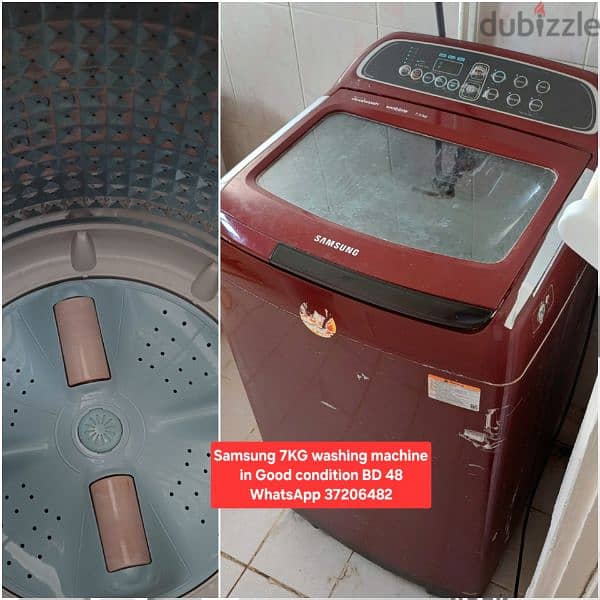 Toshiba washing machine and other items for sale with Delivery 2