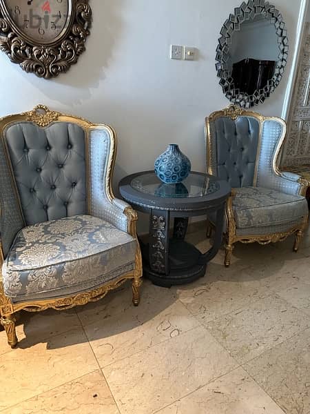 two Royal chairs like new condition 2