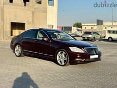 Mercedes-Benz S350 2011 maroon