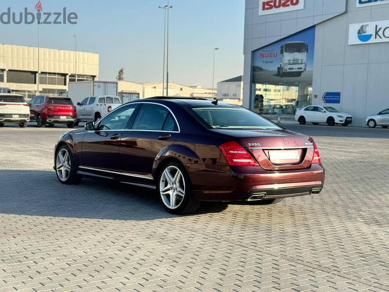 Mercedes-Benz S350 2011 maroon 5