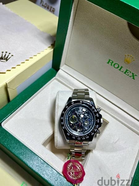 Rolex Daytona skeleton chronograph working 2