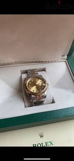 datejust ROLEX gold and diamond 0