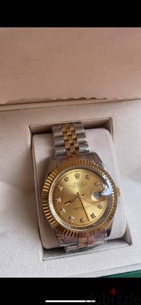 datejust ROLEX gold and diamond 1