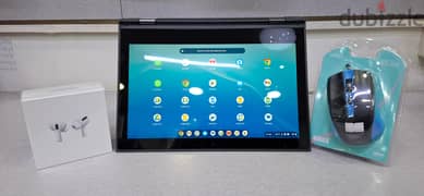 LENOVO 2 in 1 Touch Chromebook Foldable 11.6" Screen With PlayStore